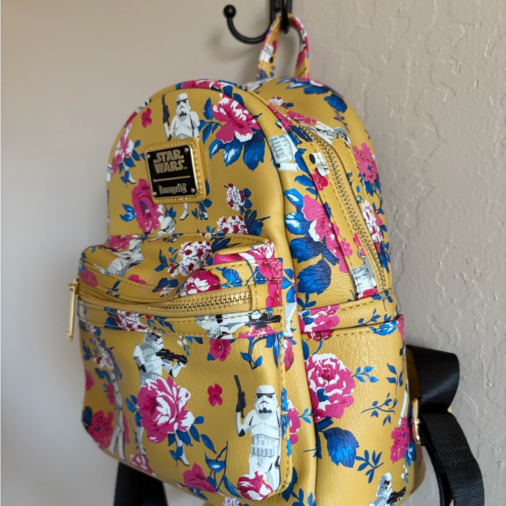 Loungefly Star Wars Floral Backpack - Picture 3 of 16
